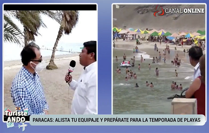 #EnVivo: Desde Paracas, transmisión de TuristeANDO Perú