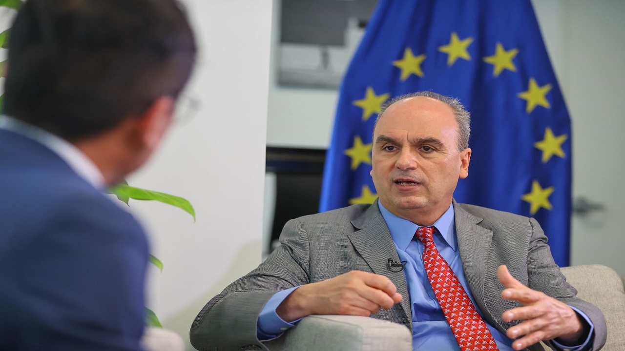 Entrevista a embajador de la Unión Europea en el Perú, Gaspar Frontini