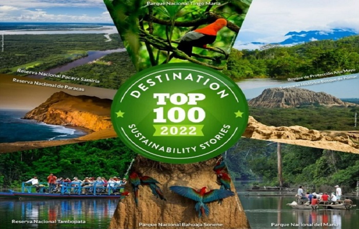 Áreas naturales protegidas del Perú en el “Top 100 Historias Sostenibles”