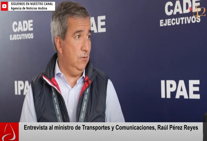 CADE Ejecutivos 2023: entrevista a ministro Raúl Pérez Reyes del MTC