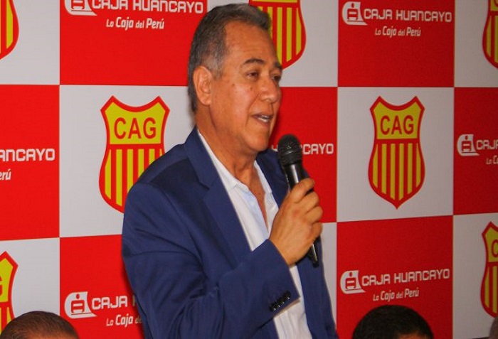 Arturo Ríos, Pdte. Club Atlético Grau y vicepresidente de fútbol profesional de la FPF