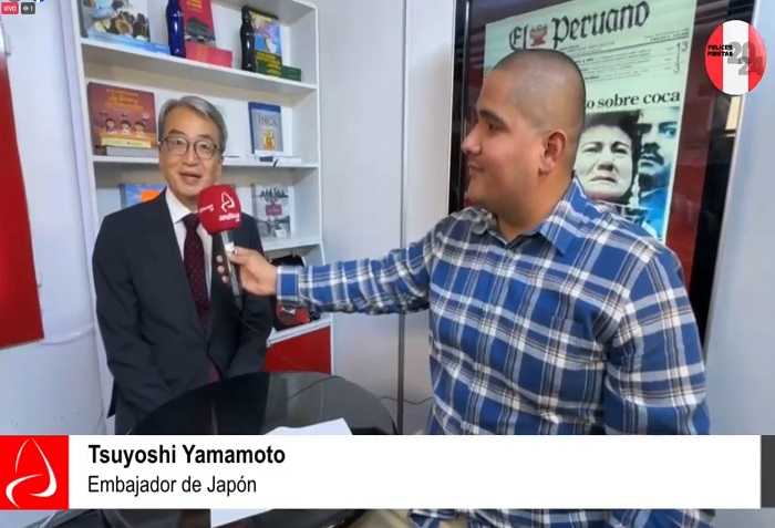 Entrevista al embajador de Japon,Tsuyoshi Yamamoto