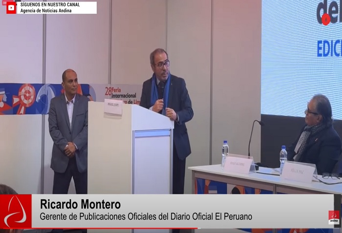 Presentación del Libro Leyes del Bicentenario Desde la Feria Internacional del Libro de Lima