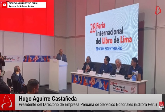 Presentación del Libro Leyes del Bicentenario Desde la Feria Internacional del Libro de Lima