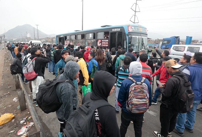 Panorama paro de transportistas