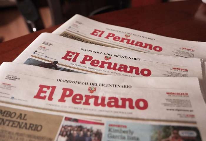 El Peruano celebra 200 años de historia informando al país