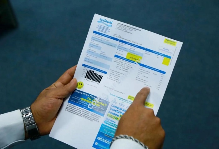 Sunass: ¡lo que debes saber de tu recibo de agua potable!