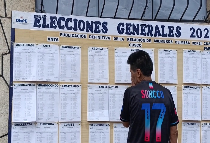 Cusco: así marcha el proceso electoral 2026
