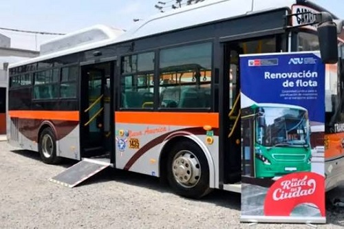 ATU presenta moderna flota de 700 buses para fortalecer el transporte público
