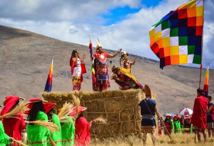 Fiesta del Sol en Huánuco : Tradicional escenificación incaica de la Provincia de Dos de Mayo