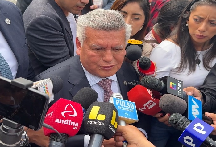 Keiko Fujimori recibe visita de líder de APP, César Acuña