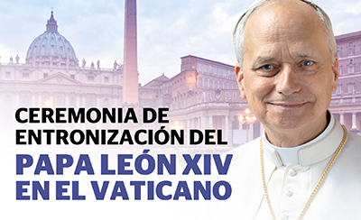 Ceremonia entronización Papa León XIV