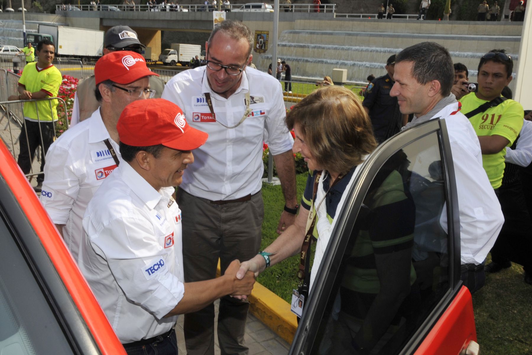 LIMA, DICIEMBRE 05. Presidente de la República Ollanta Humala, participó en la partida oficial del Rally Dakar edición 2013. Foto: ANDINA/Prensa Presidencia