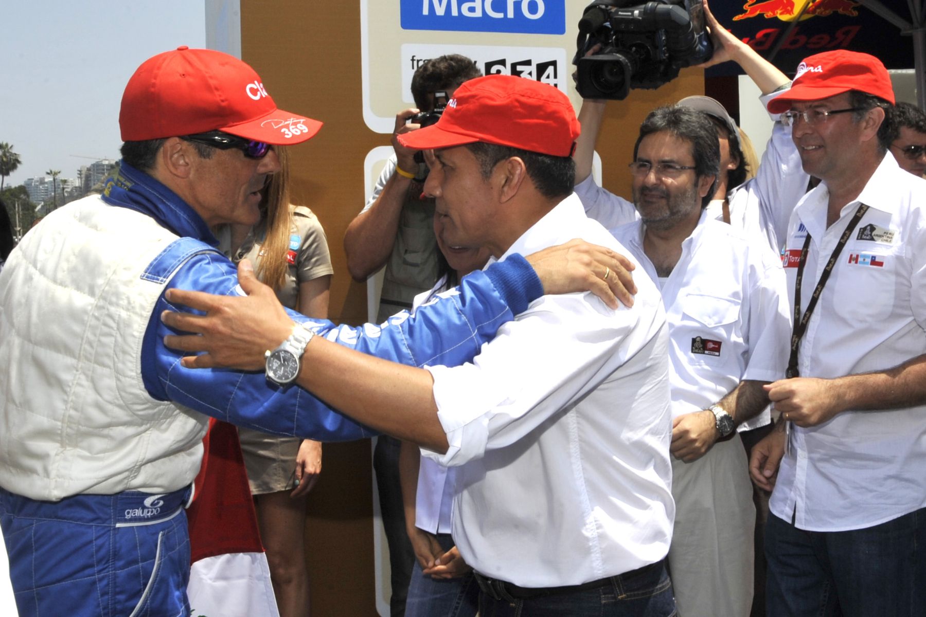 LIMA, DICIEMBRE 05. Presidente de la República Ollanta Humala, participó en la partida oficial del Rally Dakar edición 2013. Foto: ANDINA/Prensa Presidencia