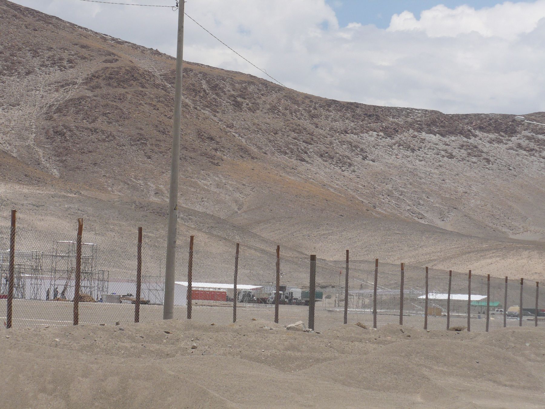 Campamento del rally Dakar de Arequipa. Foto:ANDINA/Rocío Méndez.