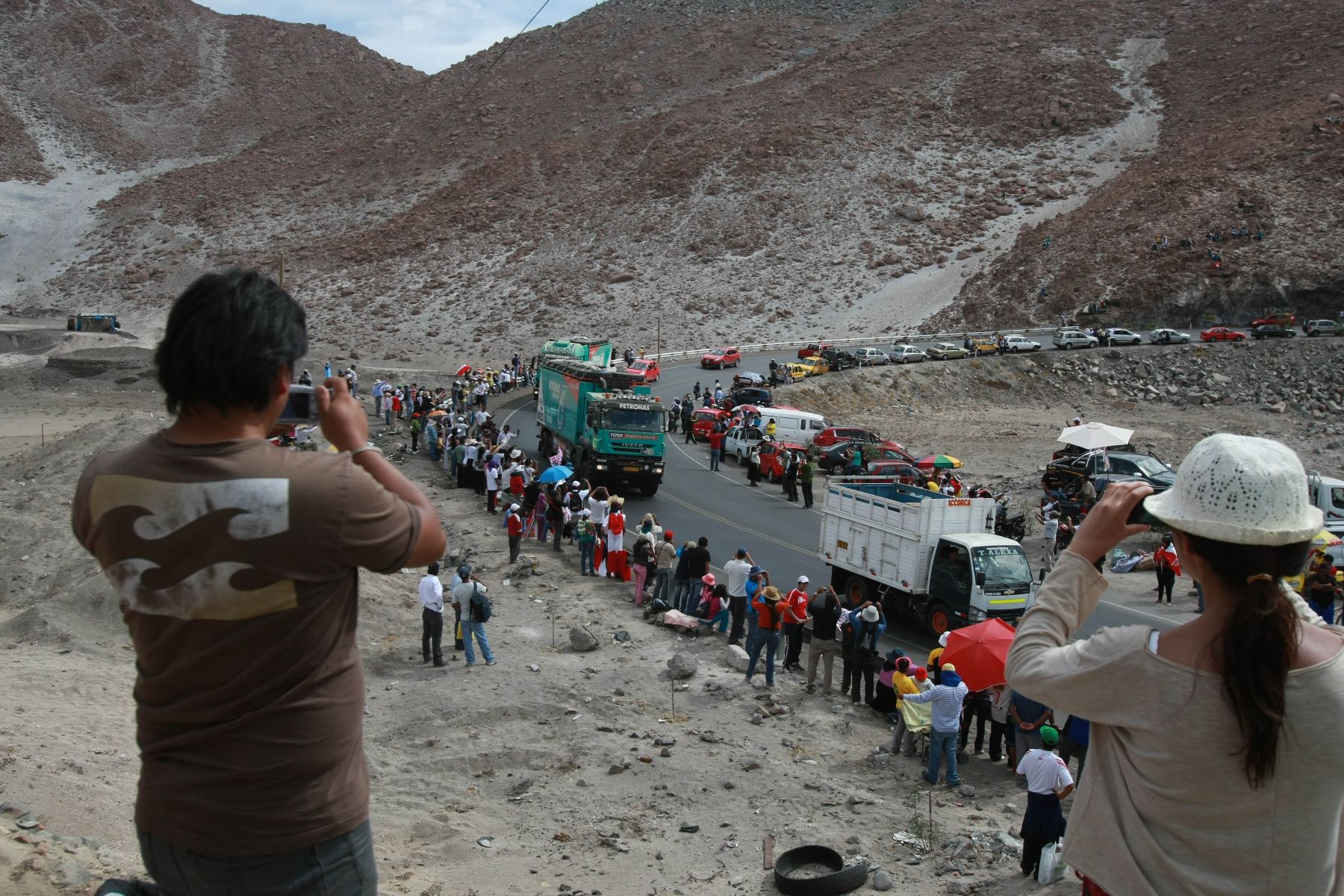AREQUIPA, PERÚ - ENERO 08.Rally Dakar cuarta etapa en la ciudad de Arequipa  2013.Foto: ANDINA/Jack Ramón