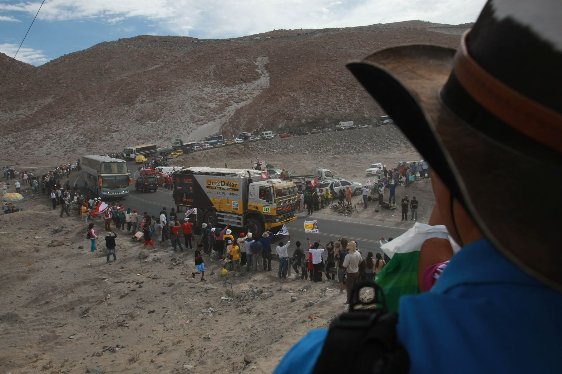 AREQUIPA, PERÚ - ENERO 08.Rally Dakar cuarta etapa en la ciudad de Arequipa  2013.Foto: ANDINA/Jack Ramón