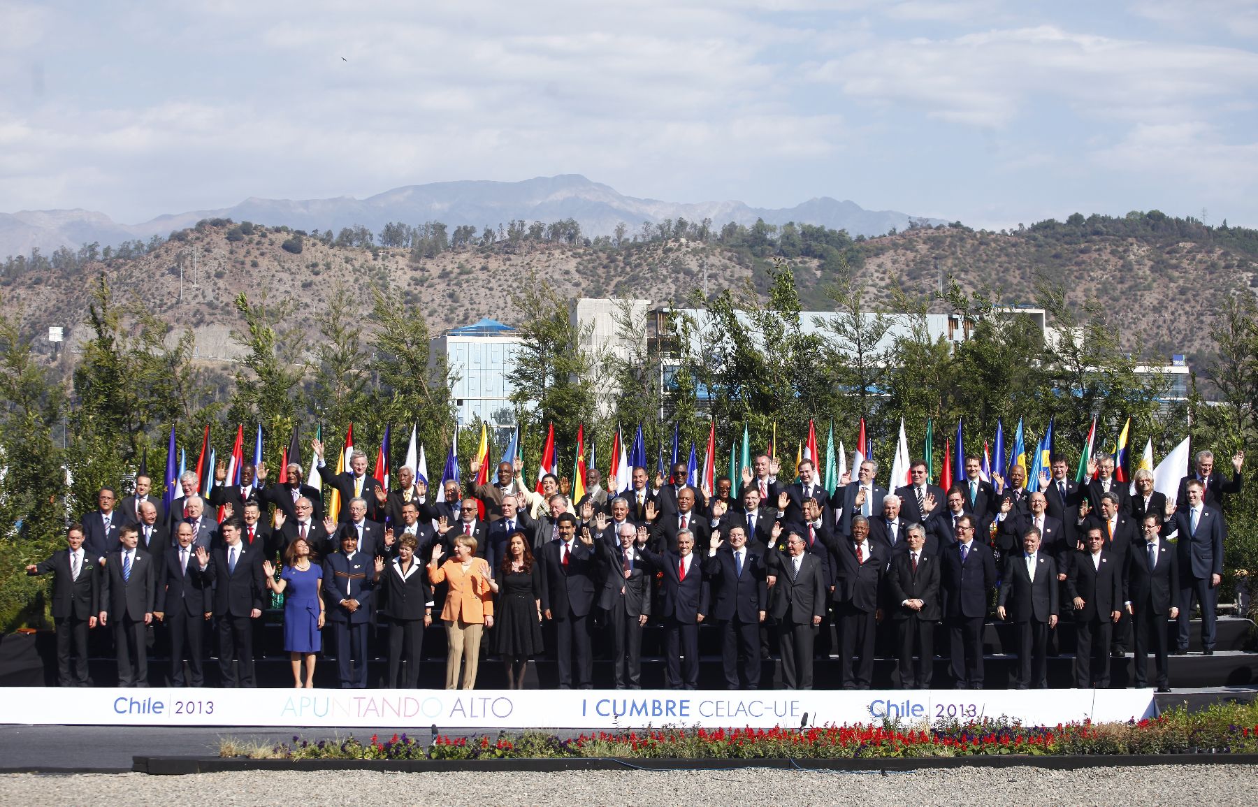 Ceremonia inaugural de la I Cumbre de América Latina y el Caribe-Unión Europea. Foto: Minrex Chile