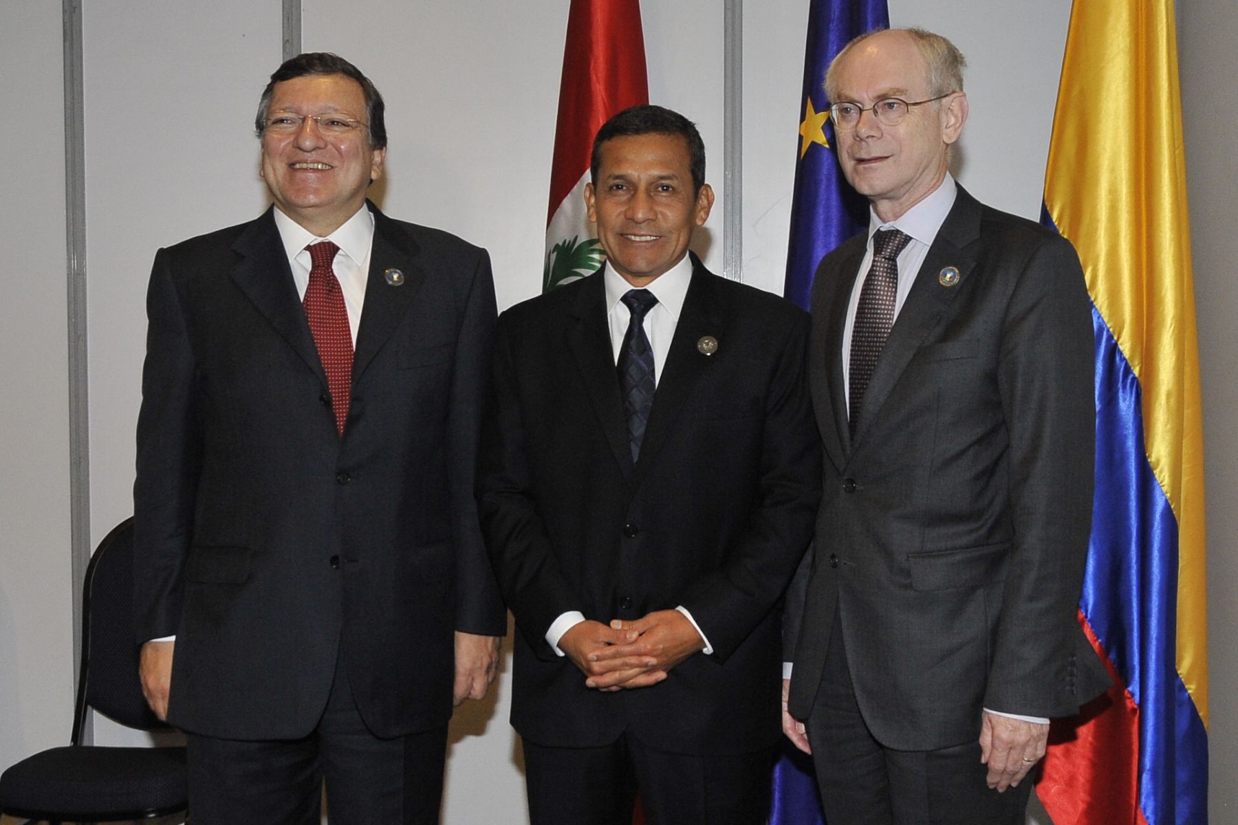 Presidente Ollanta Humala en la cumbre Celac-Unión Europea en Santiago de Chile. Foto: ANDINA/Prensa Presidencia