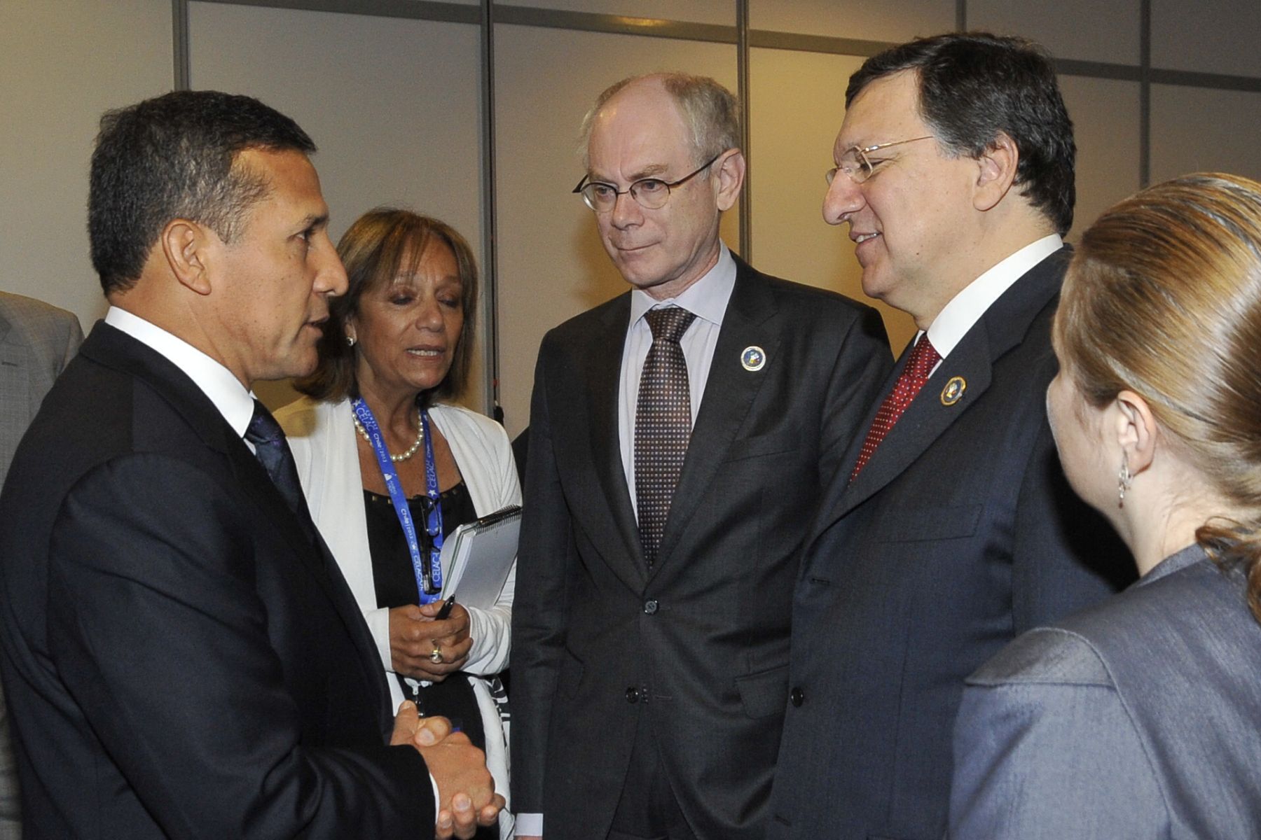 Presidente Ollanta Humala en la cumbre Celac-Unión Europea en Santiago de Chile. Foto: ANDINA/Prensa Presidencia