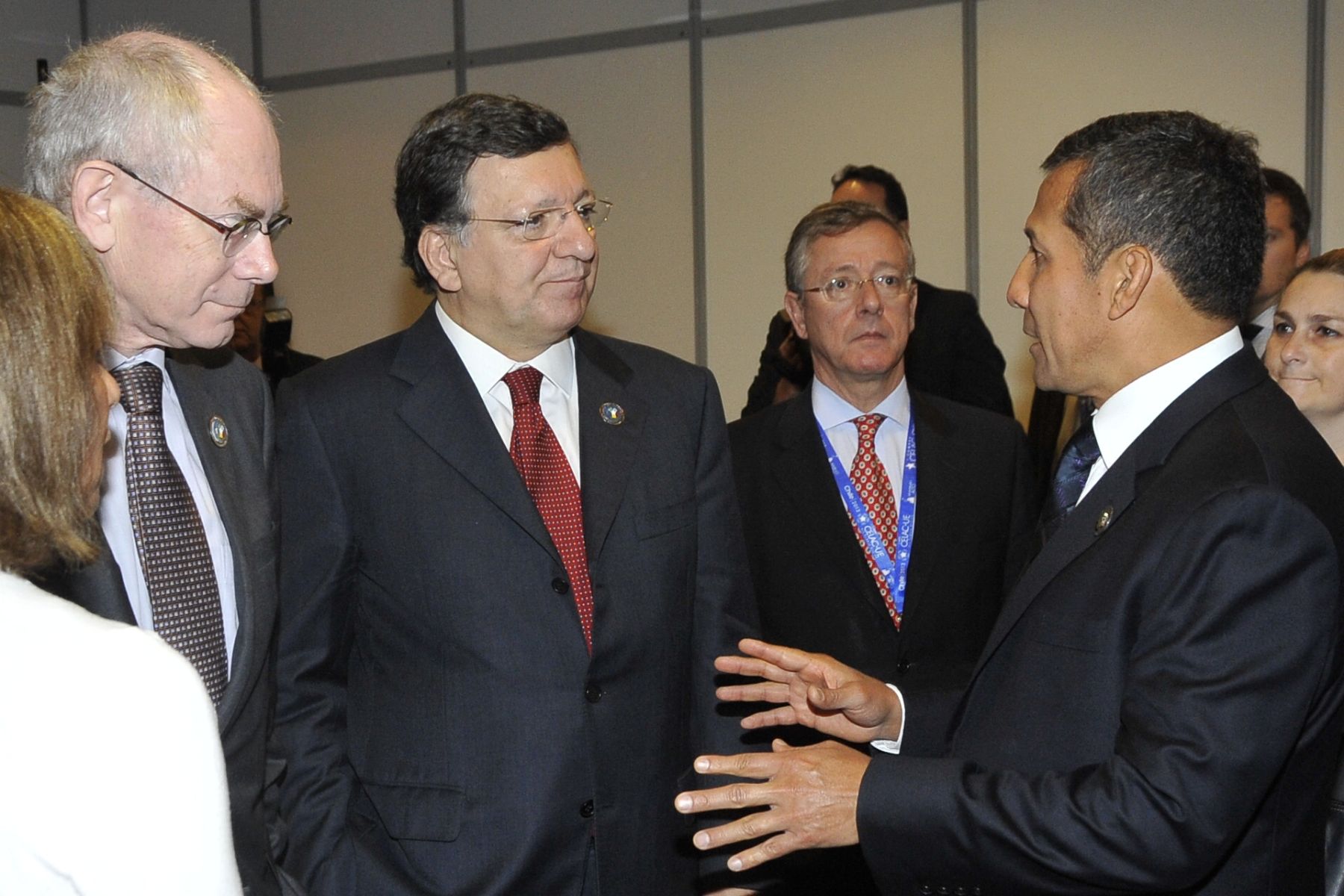 SANTIAGO, CHILE - ENERO 27. Presidente Ollanta Humala en la cumbre Celac-Unión Europea en Santiago de Chile. Foto: ANDINA/Prensa Presidencia