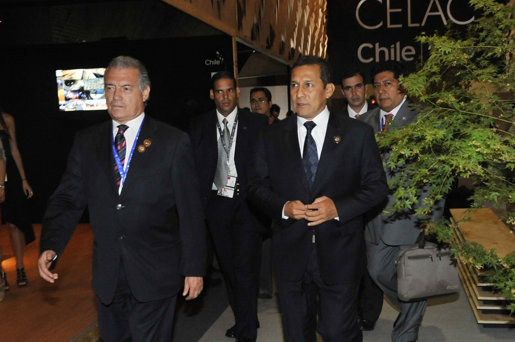 Presidente Ollanta Humala en la cumbre Celac-Unión Europea en Santiago de Chile. Foto: ANDINA/Prensa Presidencia