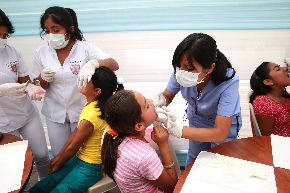 La campaña se realizará desde las 8:00 a.m. a 2:00 p.m. y se brindarán los servicios de medicina general, salud bucal, vacunación, entre otros. Foto: ANDINA/Carlos Lezama