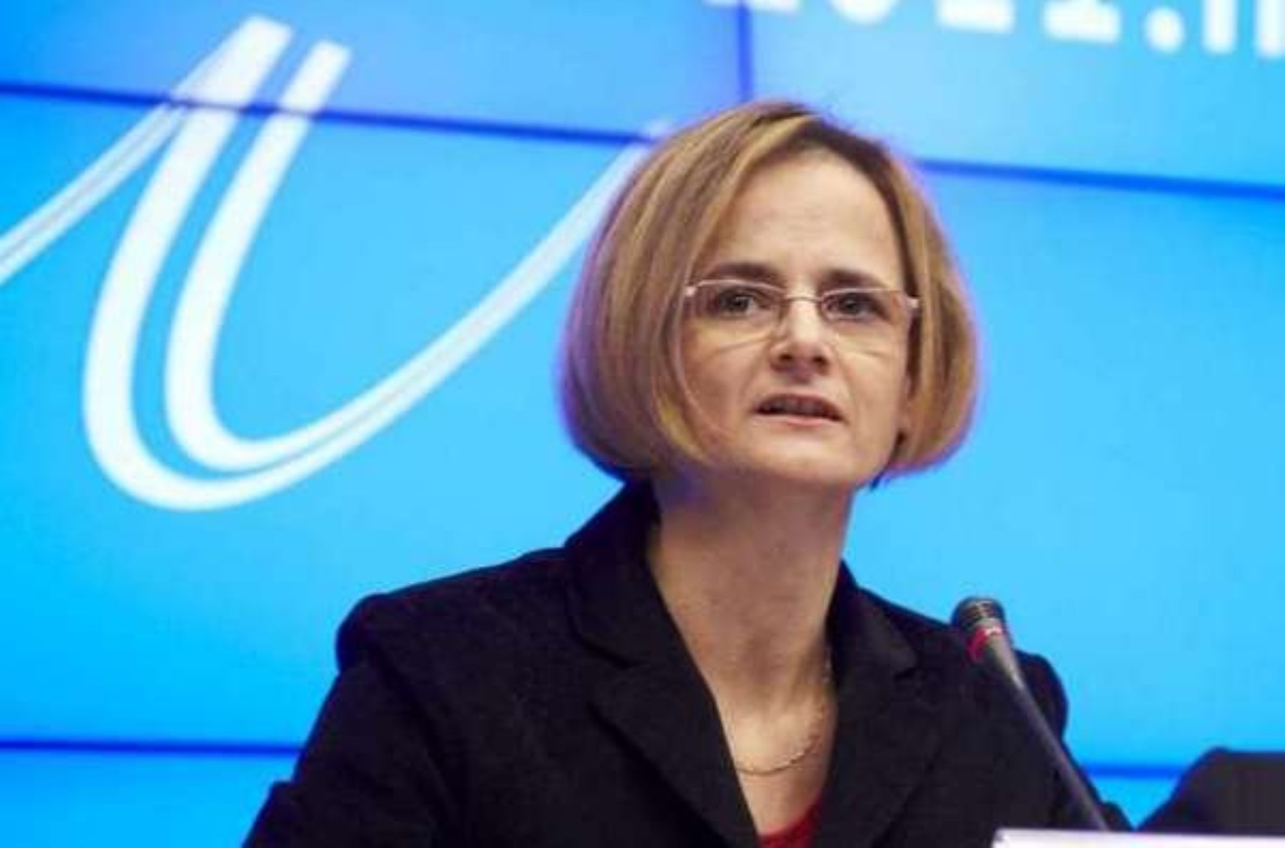 Hungarian Minister of State for European Union Affairs, Enikő Győri.