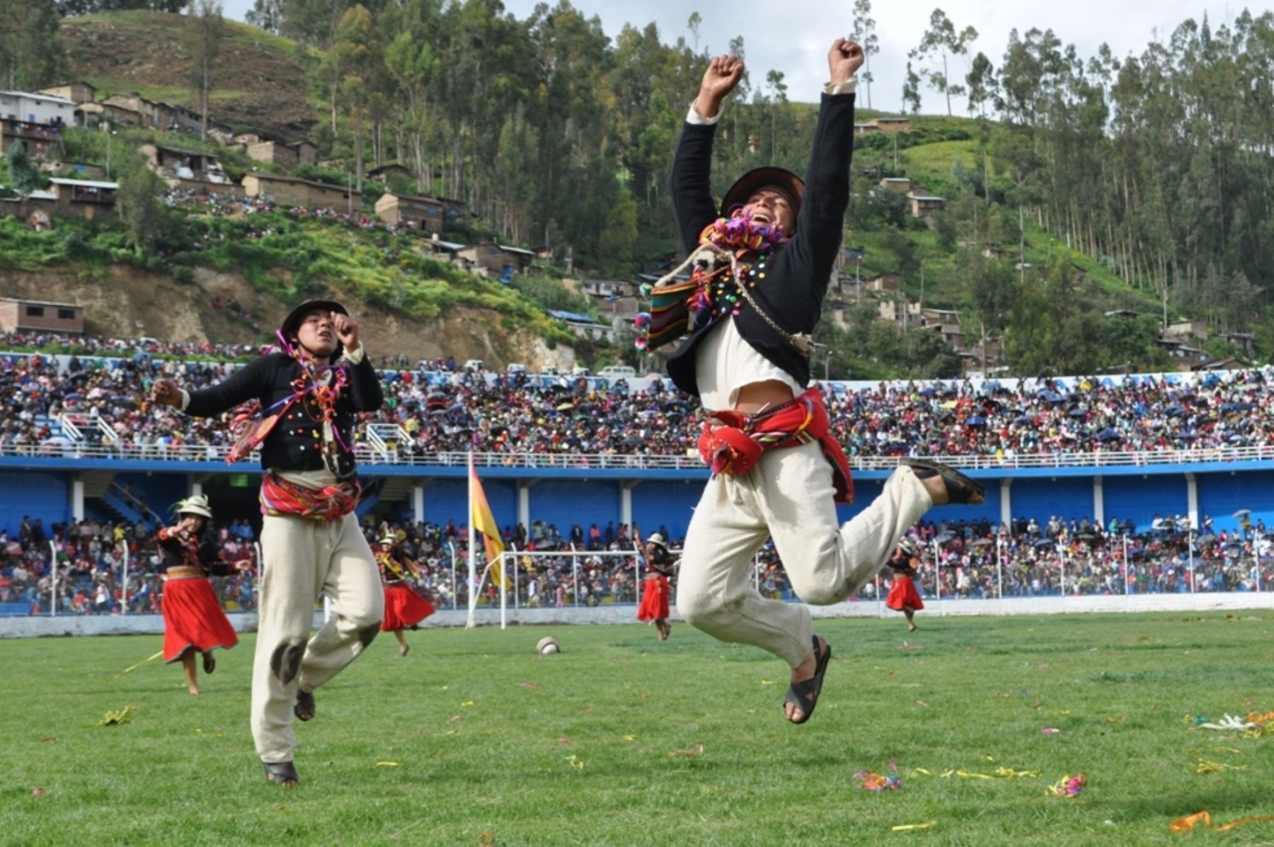 Delegaciones nacionales y extranjeras participarán en el XI Encuentro Nacional de Carnaval Originario del Perú –Pukllay 2013. Foto:ANDINA/Archivo