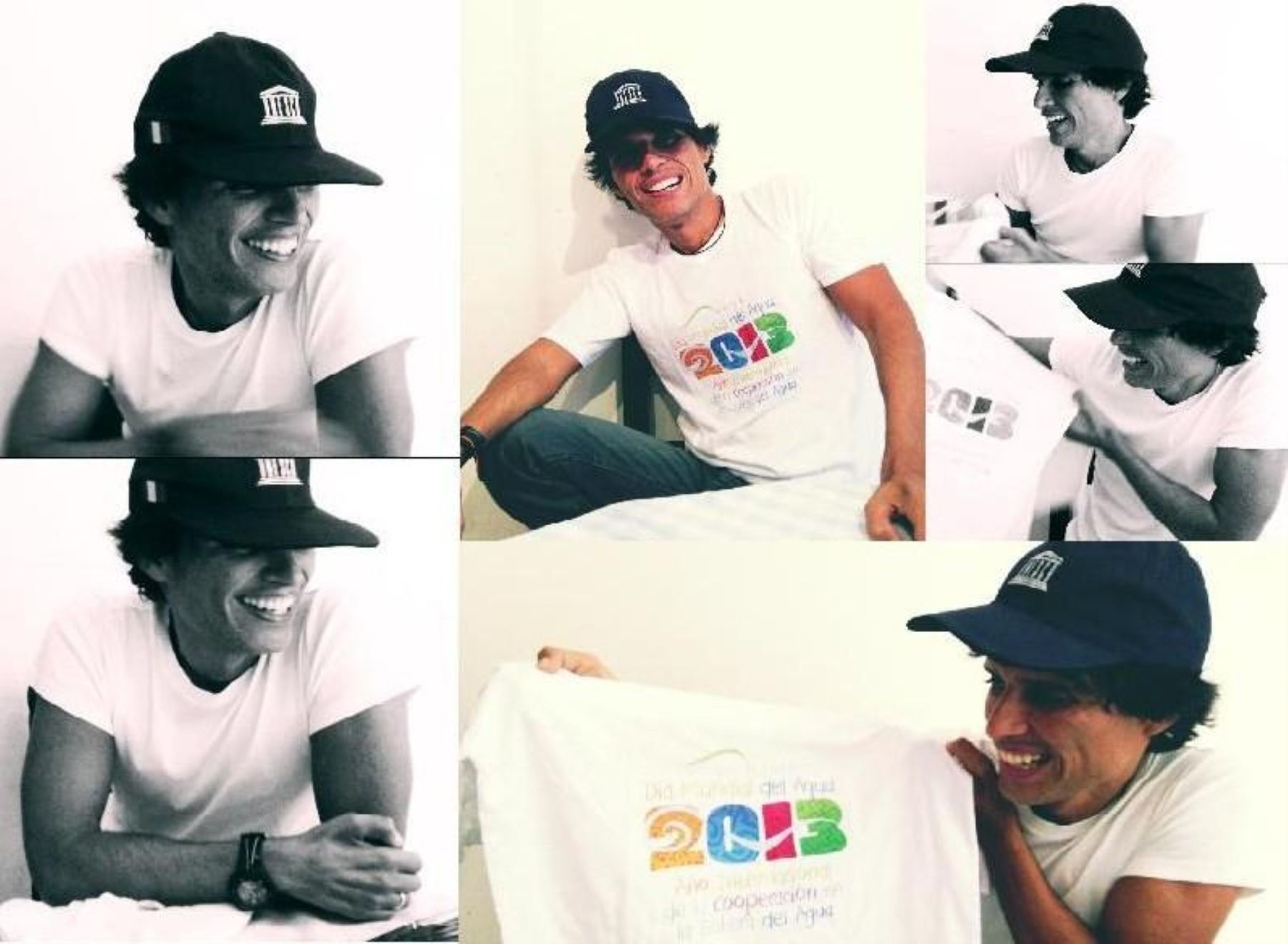 Lima, Perú - 17 Marzo, 2013. Cantante Pedro Suárez Vértiz se suma a campaña por la preservación del agua.
