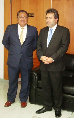 Presidente del Consejo de Ministros presenta a nuevo titular de Ceplan, Carlos Anderson Ramírez. Foto: ANDINA/Difusión