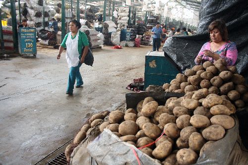Mercado Mayorista de Santa Anita.Foto:  ANDINA/archivo.