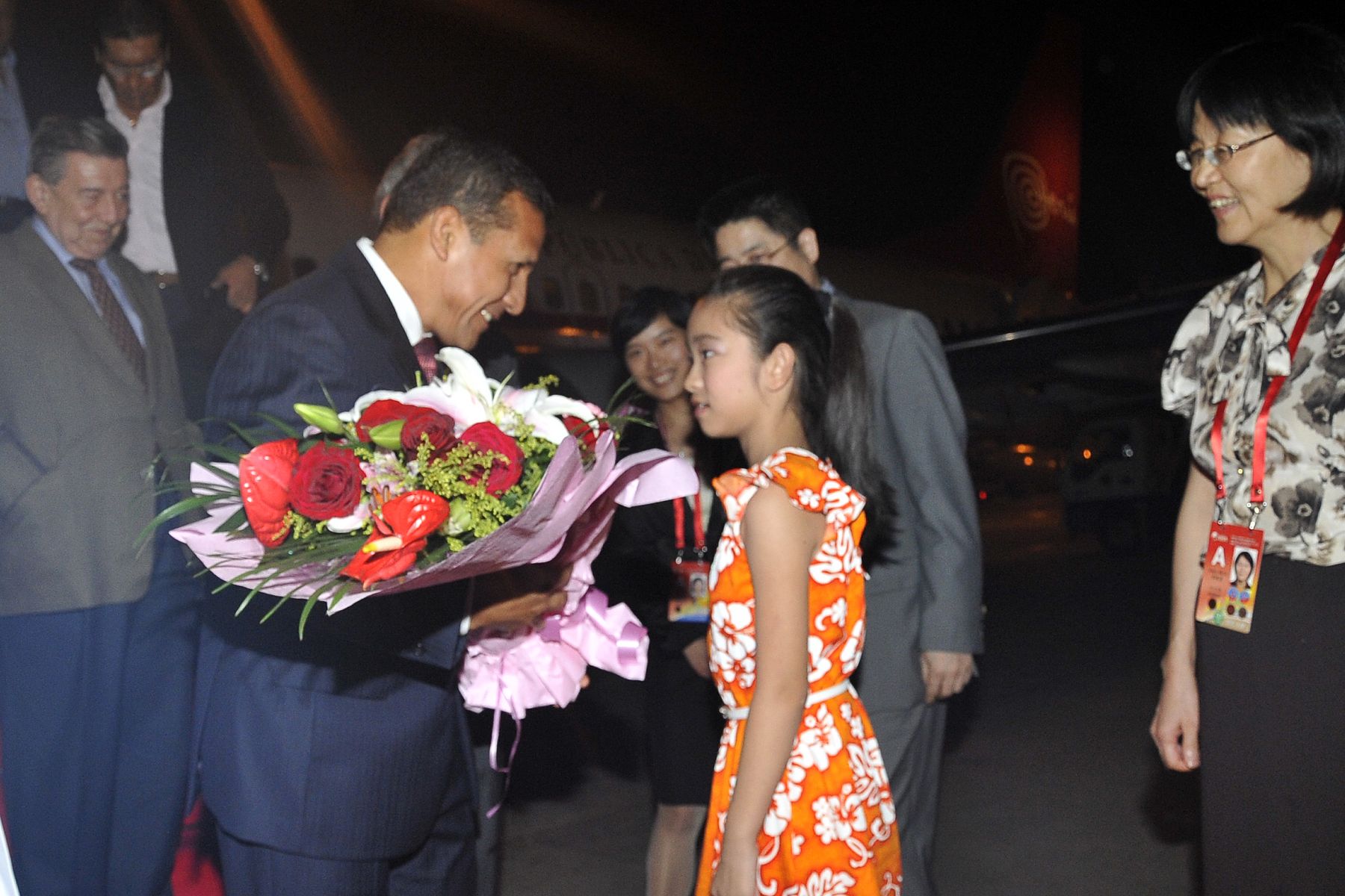 SANYA,CHINA-ABRIL 05. Presidente Ollanta Humala arribó a la ciudad de Sanya (República Popular China) en visita de Estado y para participar en el Foro Boao.
Foto:Andina/Prensa Presidencia