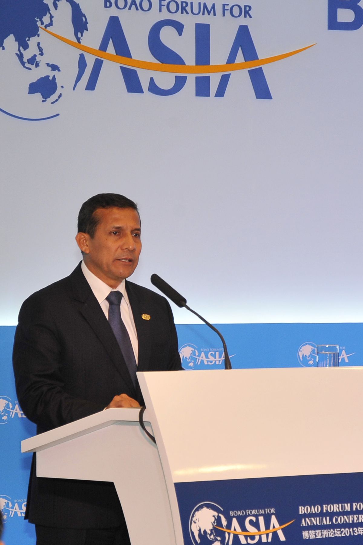 BOAO,ASIA-ABRIL 07.Presidente Ollanta Humala Tasso participó como orador en el Foro Boao para Asia que se realiza en la República Popular China. Foto: ANDINA/Prensa Presidencia.