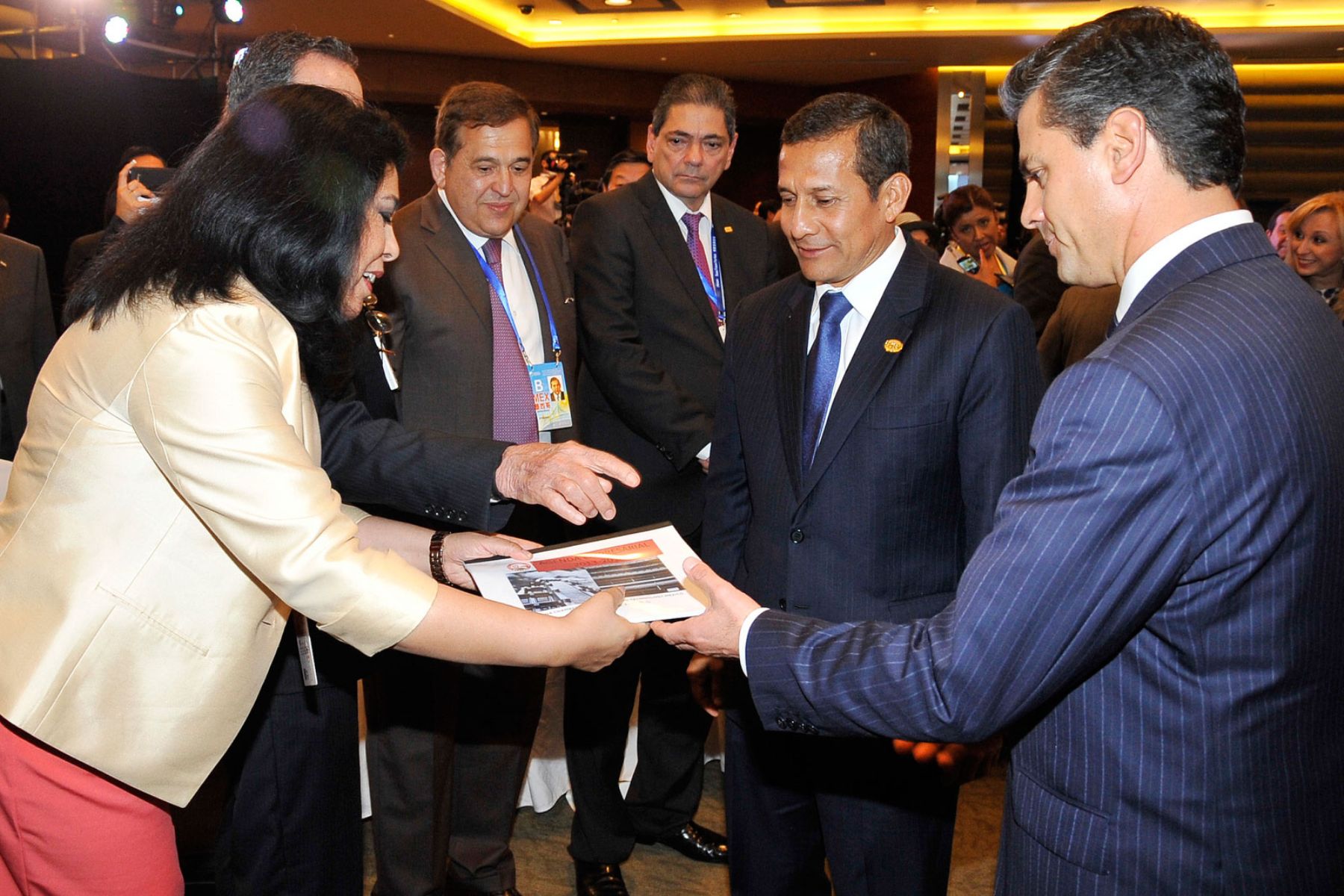 Jefe de Estado participó, junto a su homólogo mexicano Enrique Peña Nieto, en el panel "América Latina: Transformación del Nuevo Mundo" realizado en el marco del Foro Boao para Asia. Foto: ANDINA/Prensa Presidencia