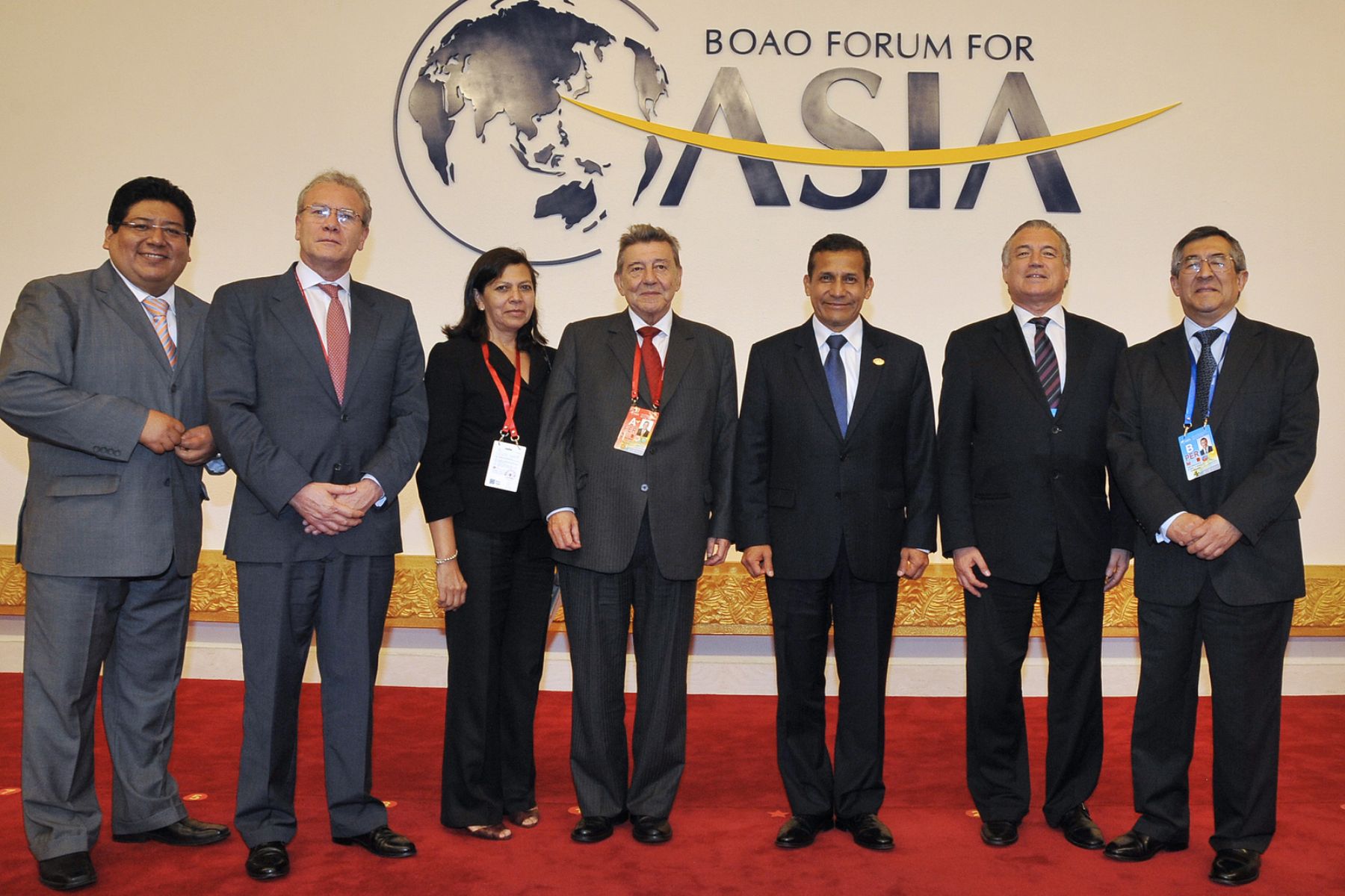 Presidente Ollanta Humala partió de sanya luego de participar en foro Boao para asia 2013 rumbo a Beijin para continuar con visita oficial a China. Foto: ANDINA/Prensa Presidencia