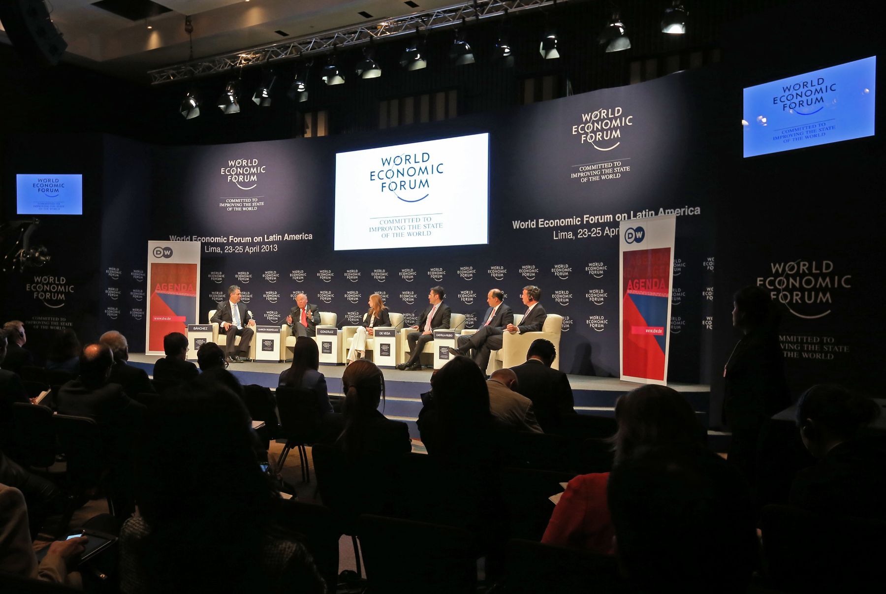 LIMA,PERÚ-ABRIL 24. Foro Económico Mundial para Latinoamérica 2013.Foto: ANDINA/archivo