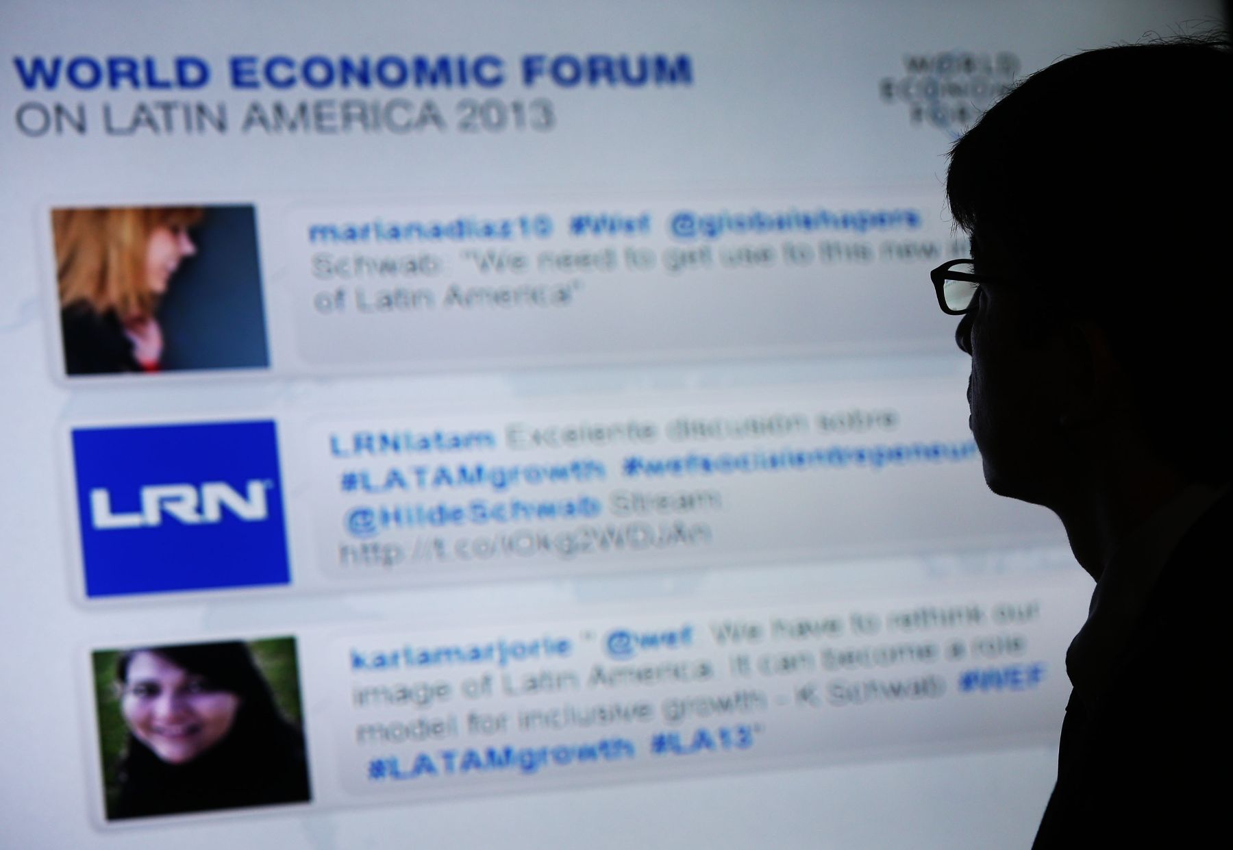 LIMA,PERÚ-ABRIL 24. Participantes en el Foro Económico Mundial para Latinoamérica 2013.Foto: ANDINA/archivo