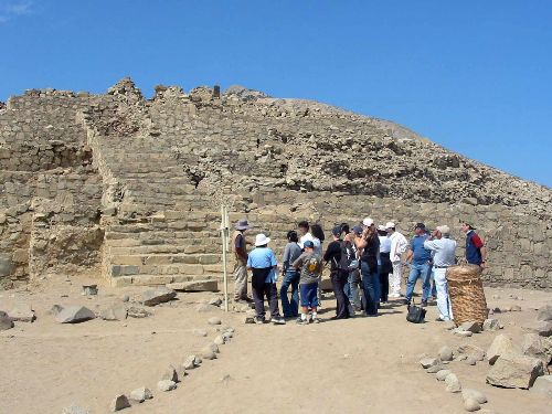 La ciudad sagrada de Caral es uno de los principales destinos turísticos de la región Lima. ANDINA/Norman Córdova