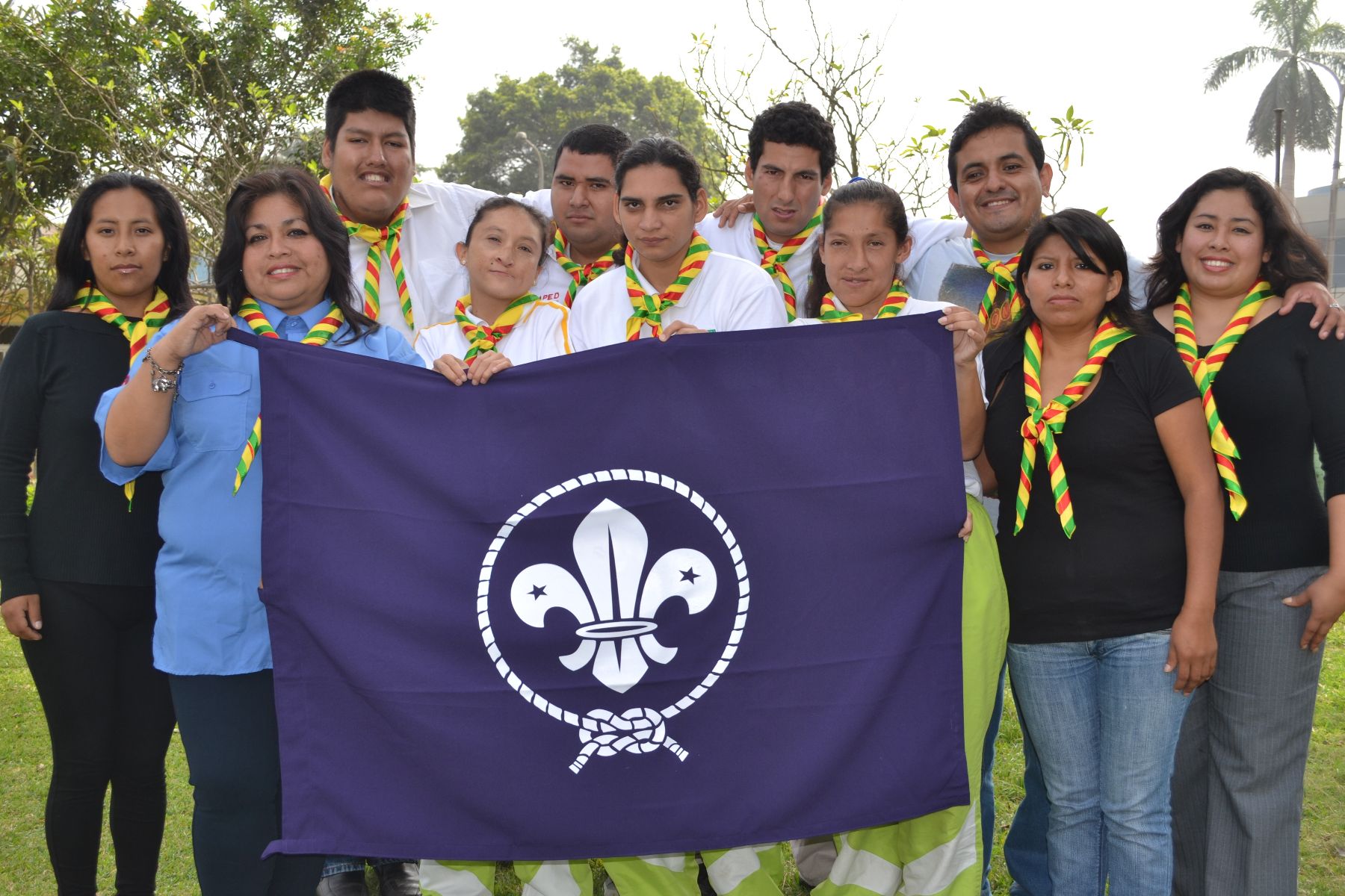 Primera compañía Scout de discapacitados forman en Jesús María. Foto: Andina/Difusión