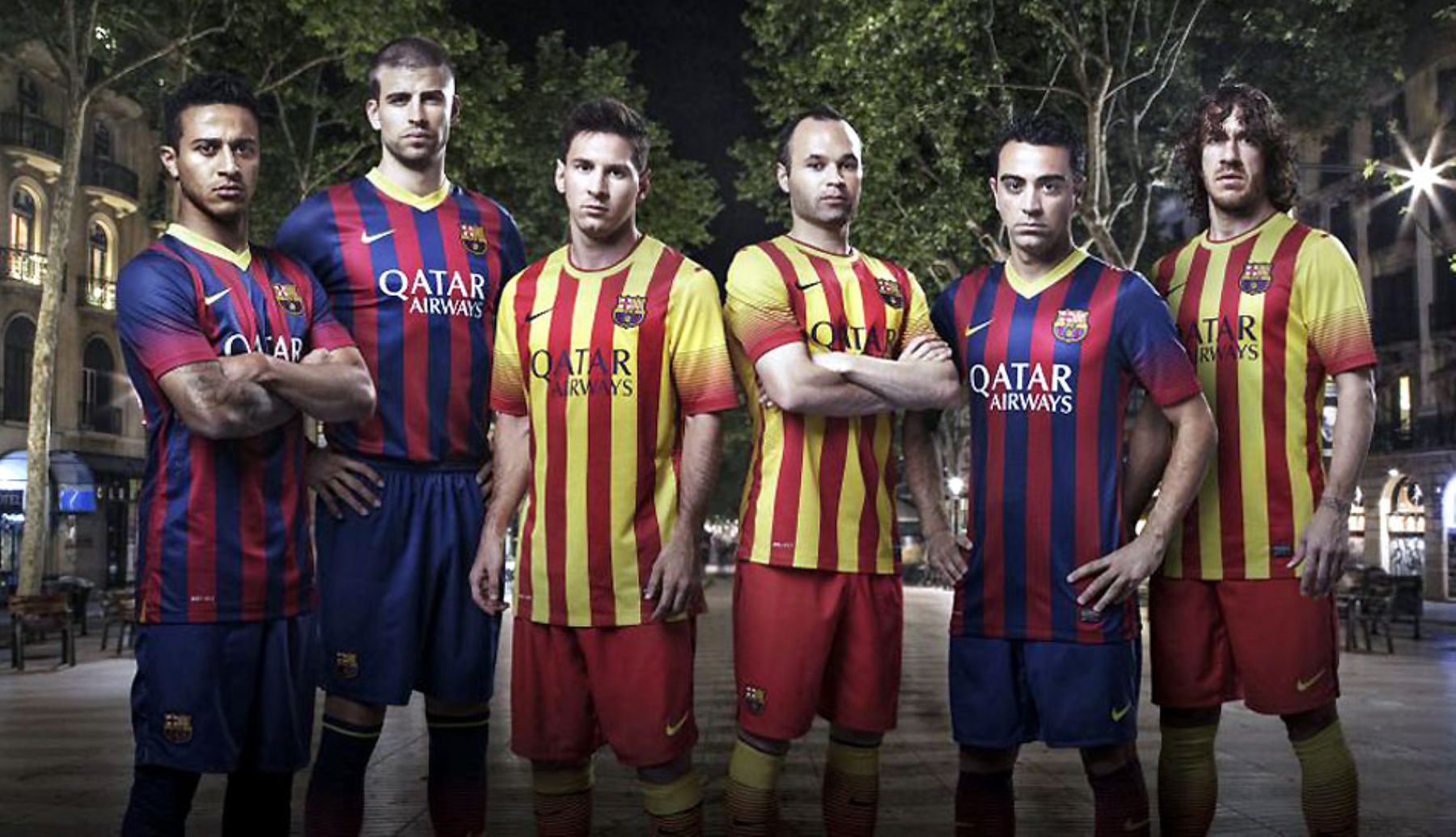 Nuevas camisetas del Barcelona. Foto: Nike.