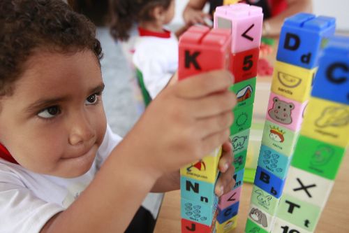 La inversión en educación inicial es una prioridad para el Gobierno actual. Foto: ANDINA/Oscar Farje.