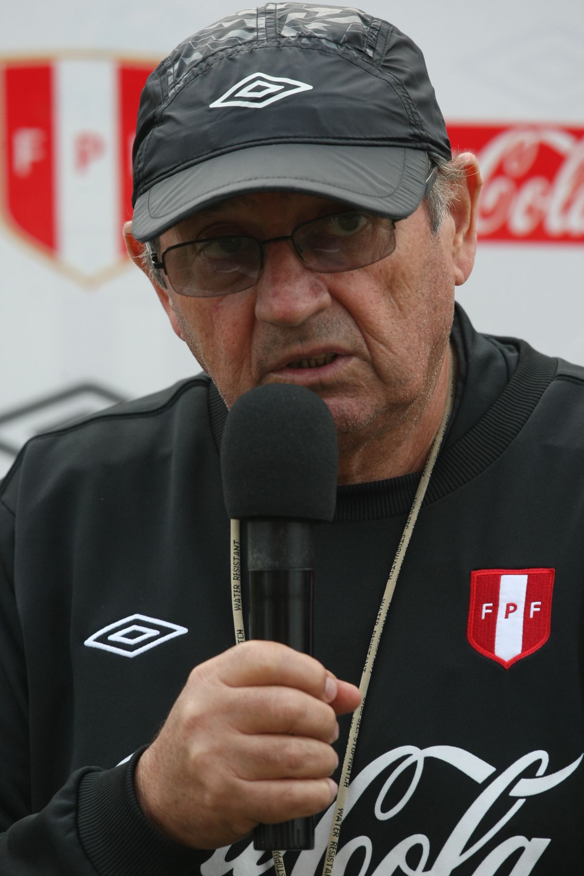 LIMA,PERU JUNIO 03. Sergio Markarián en conferencia de prensa previo al partido Perú vs Ecuador. Foto: ANDINA/Vidal Tarqui