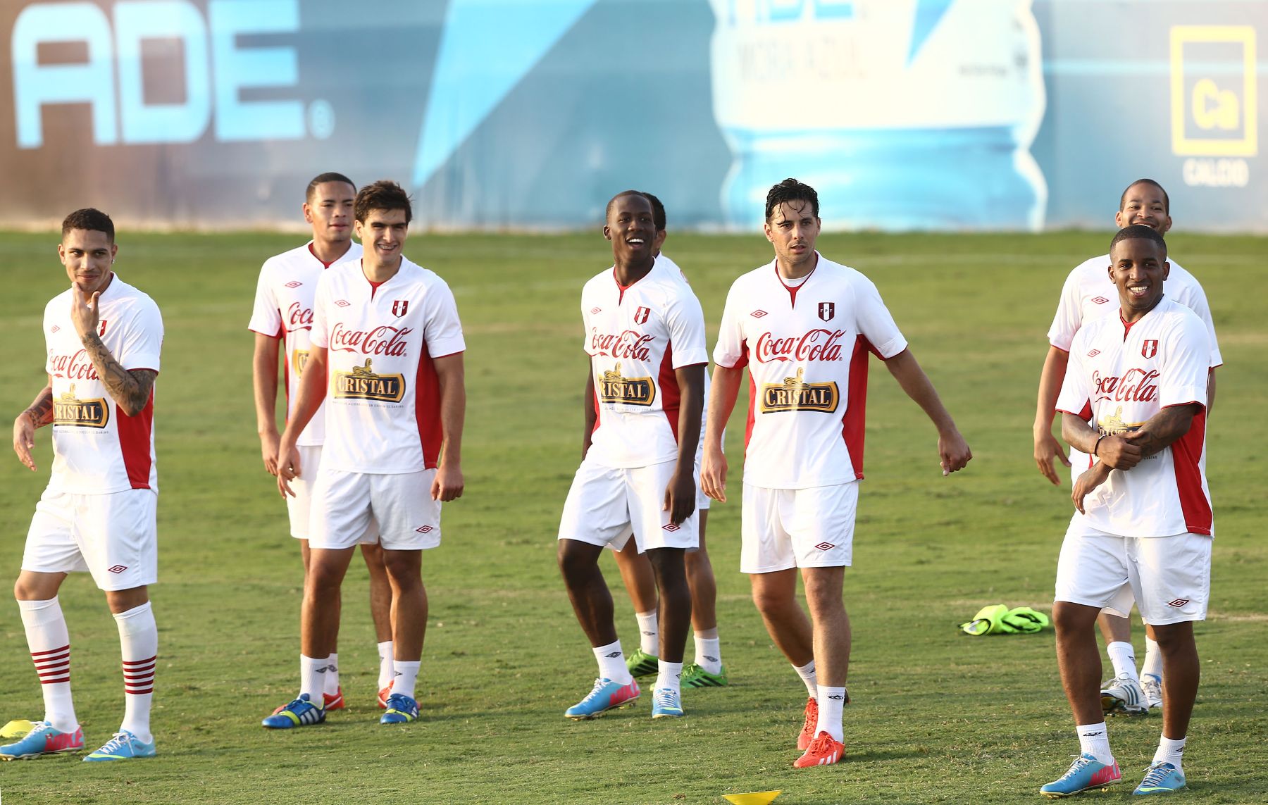 LIMA,PERÚ-JUNIO 04. La Selección de Futbol entrenó en la Videna.Foto: ANDINA/archivo.