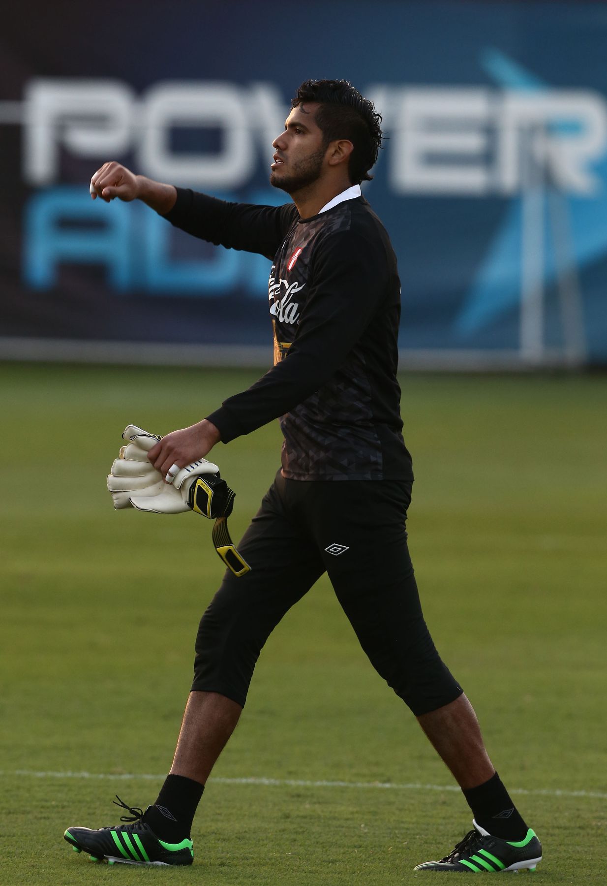 LIMA,PERÚ-JUNIO 04. Raúl Fernández en entrenamiento con la selección peruana de fútbol en la Videna. Foto: ANDINA/archivo.