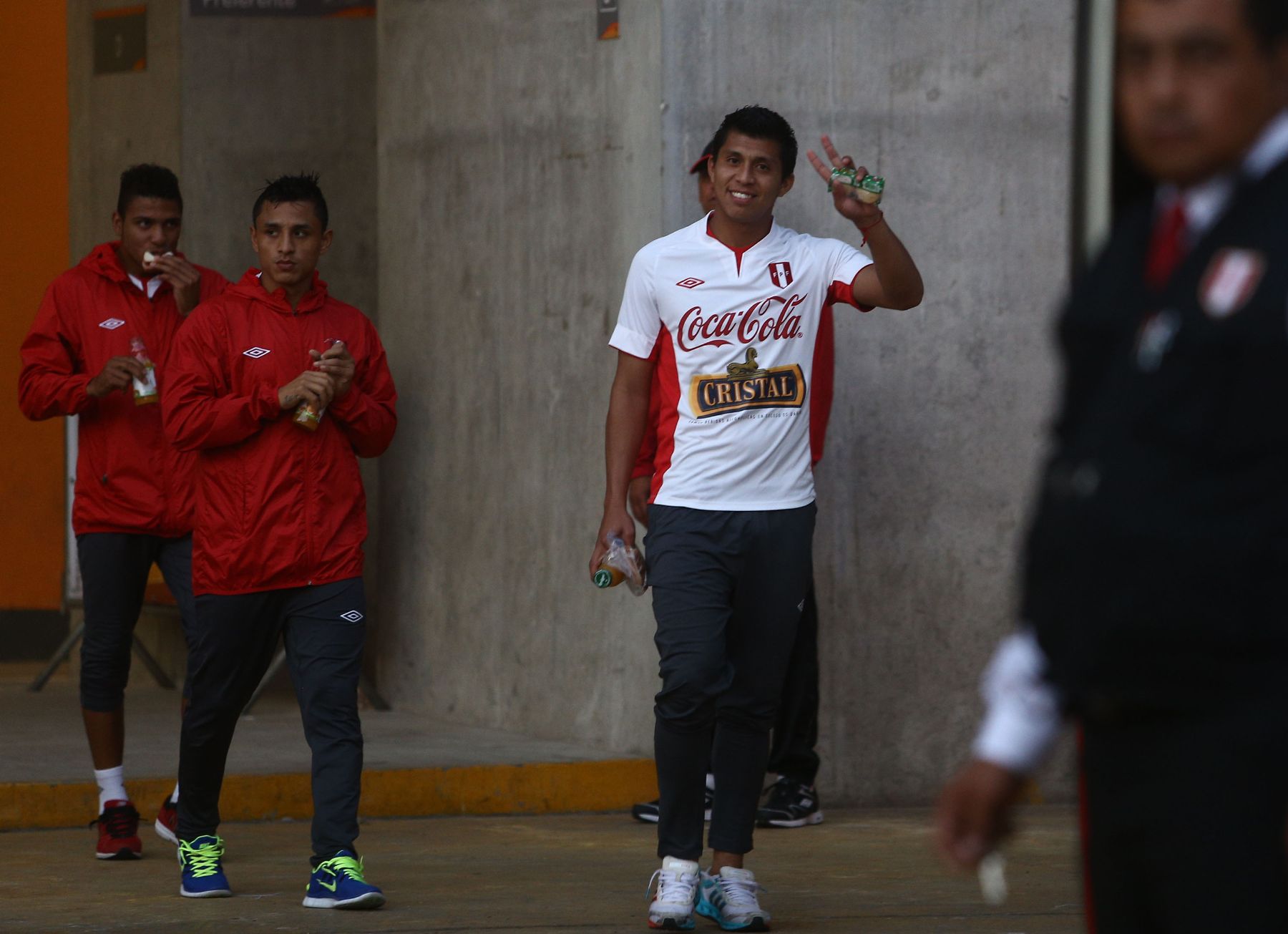 LIMA,PERÚ-JUNIO 06. La selección peruana de futbol en el Estadio Nacional.Foto: ANDINA/archivo