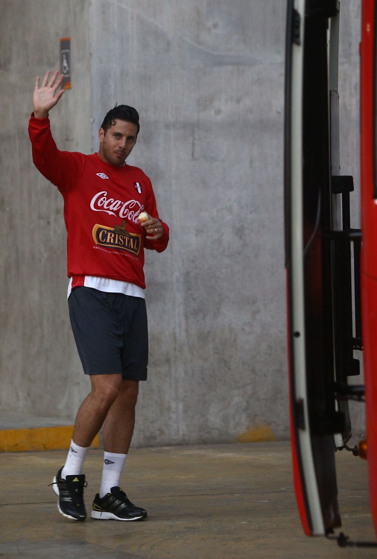 LIMA,PERÚ-JUNIO 06. La selección peruana de futbol en el Estadio Nacional.Foto: ANDINA/archivo