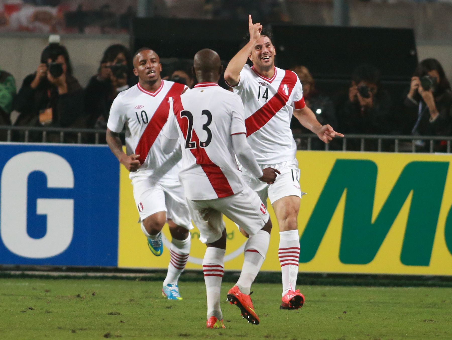LIMA, PERÚ-JUNIO 07. Perú vence 1 a 0 a Ecuador. Foto: ANDINA/Juan Carlos Guzmán Negrini.