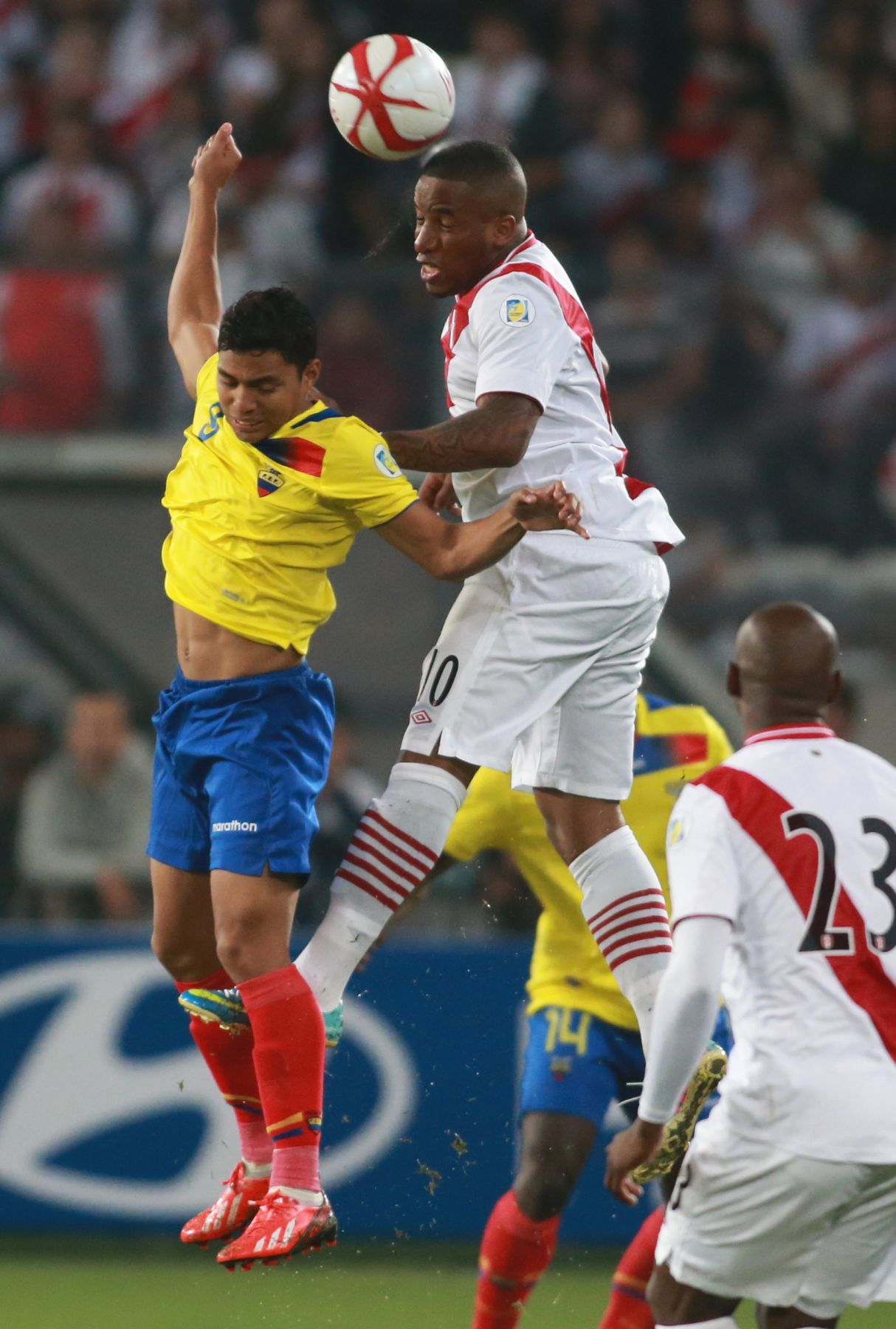IMA, PERÚ-JUNIO 07. Perú vence 1 a 0 a Ecuador. Foto: ANDINA/Juan Carlos Guzmán Negrini.