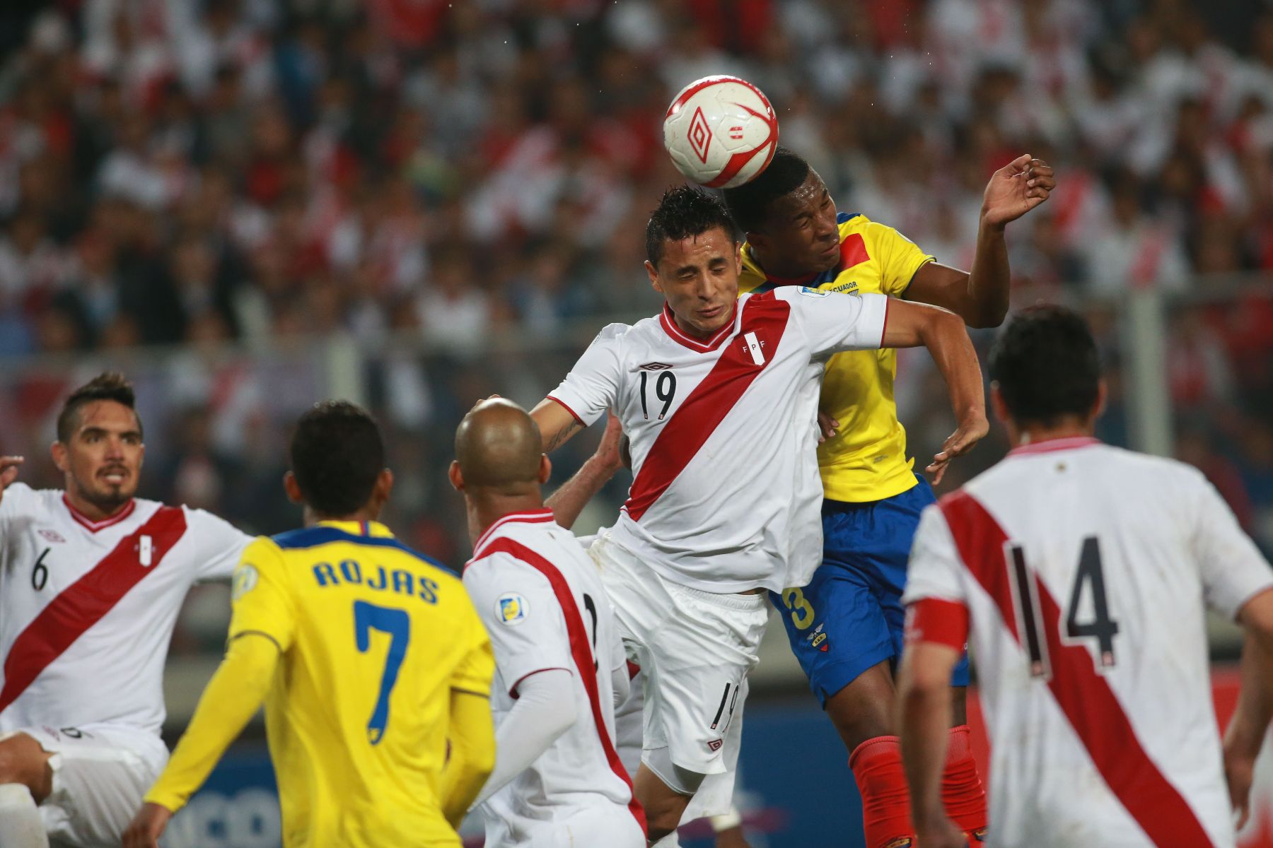 IMA, PERÚ-JUNIO 07. Perú vence 1 a 0 a Ecuador. Foto: ANDINA/Juan Carlos Guzmán Negrini.
